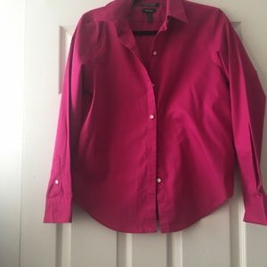 Lauren RALPH Lauren No Iron Button Down Shirt